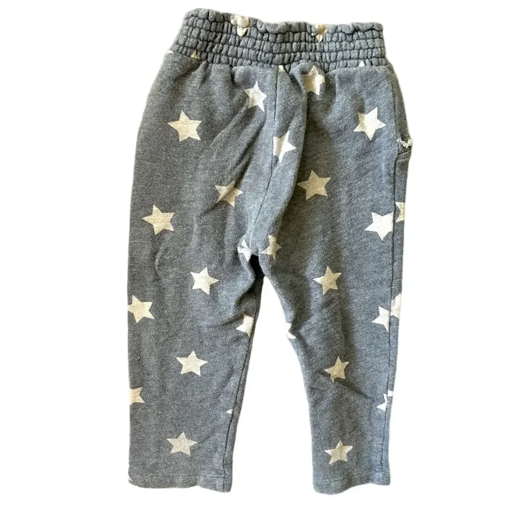 Baby Gap Blue Star Print Jogger Sweatpants Toddler 2 Years Soft Pull On Pants